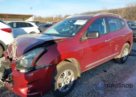 2014 Nissan Rogue Select S from USA, damaged, VIN JN8AS5MV6EW720915